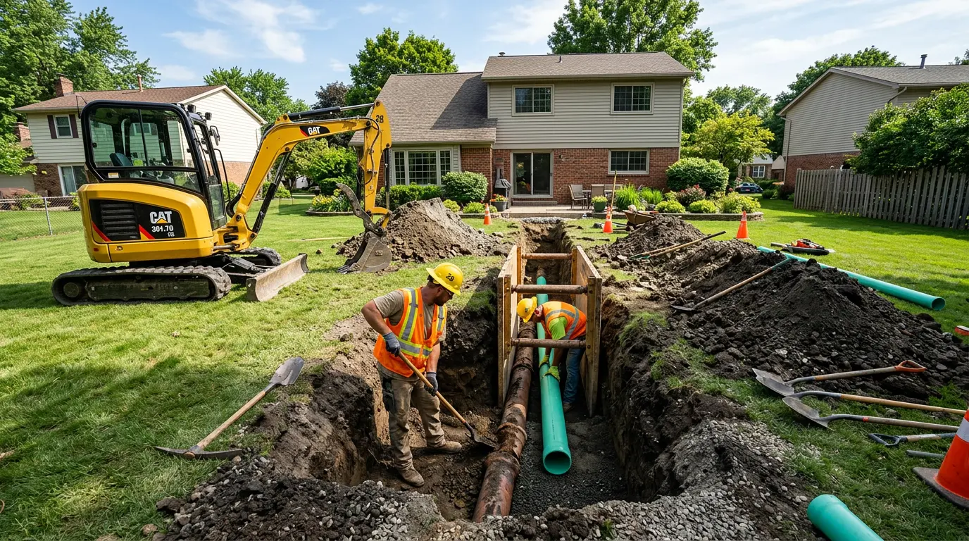 Trenchless Sewer Repair in Peru, IN